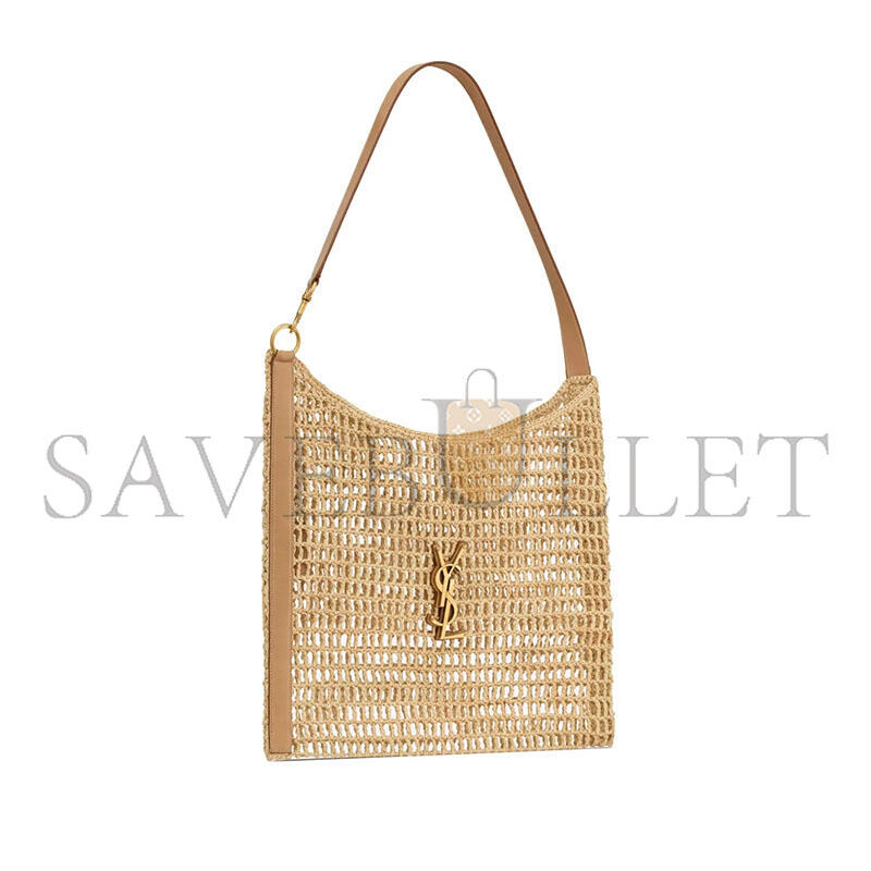 Y51 raffia crochet tote bag (46*38*2.5cm)